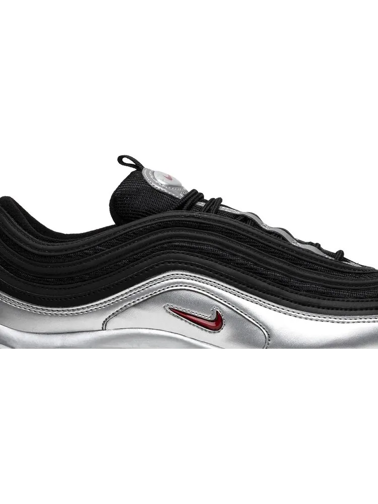 Кроссовки Nike Air Max 97 QS 'B-Sides Metallic Silver' — изображение 2 из 8, серебряный