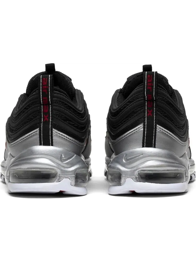 Кроссовки Nike Air Max 97 QS 'B-Sides Metallic Silver' — изображение 6 из 8, серебряный