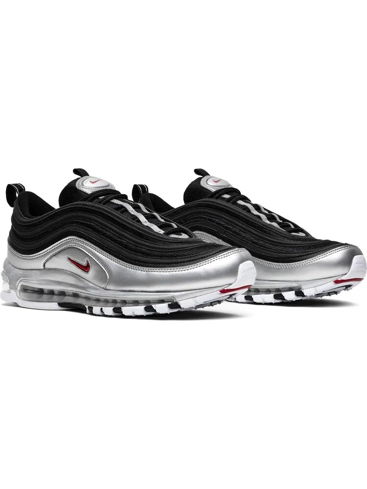 Кроссовки Nike Air Max 97 QS 'B-Sides Metallic Silver' — изображение 8 из 8, серебряный