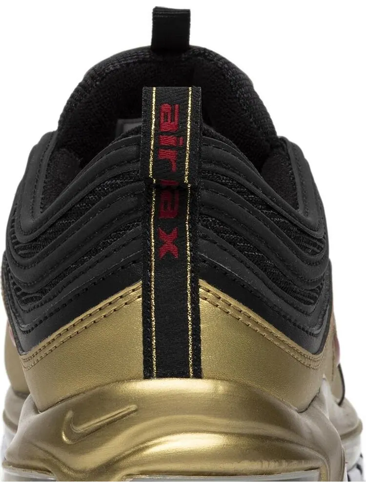 Кроссовки Nike Air Max 97 QS 'B-Sides Metallic Gold' — изображение 7 из 8, золото