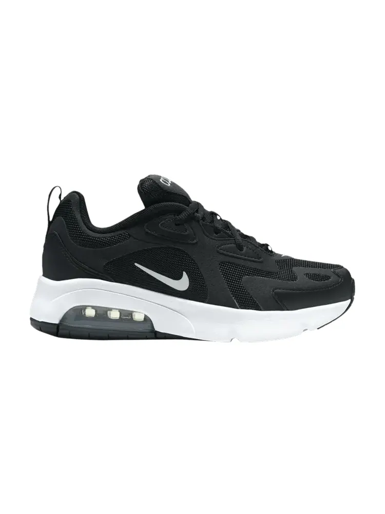 Кроссовки Nike Air Max 200 GS 'Black White' — изображение 1 из 1, черный/белый