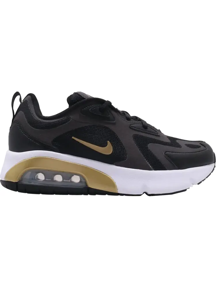 Кроссовки Nike Air Max 200 GS 'Metallic Gold' — изображение 1 из 1, черный
