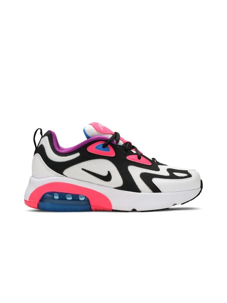 Кроссовки Nike Air Max 200 GS 'White Hyper Pink' — изображение 1 из 4, белый