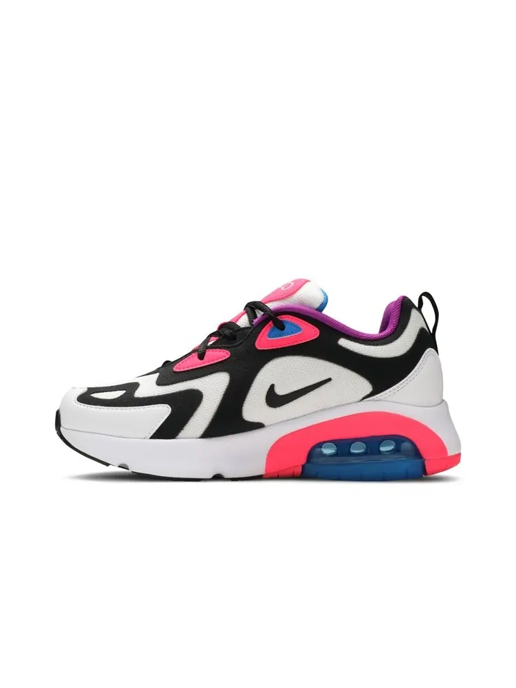Кроссовки Nike Air Max 200 GS 'White Hyper Pink' — изображение 3 из 4, белый