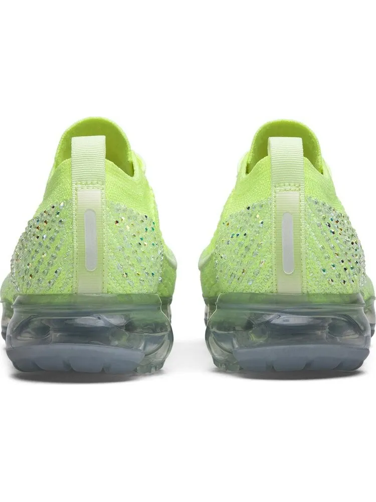 Кроссовки Nike Swarovski x Wmns Air VaporMax 2.0 Flyknit 'Volt' — изображение 6 из 8, желтый
