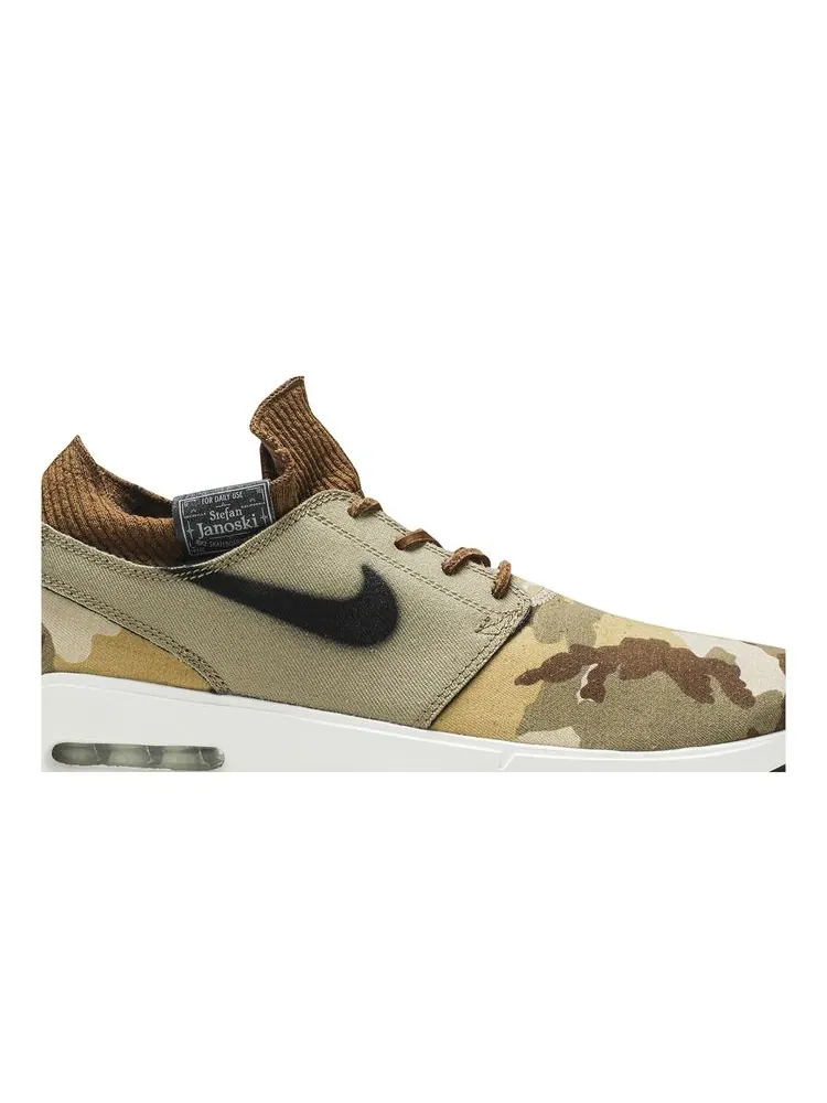 Кроссовки Air Max Janoski 2 Premium 'Tan Camo' — изображение 2 из 8, бежевый