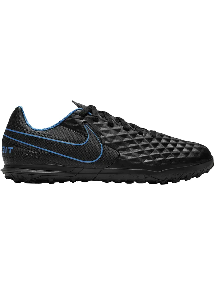 Кроссовки Nike Tiempo Legend 8 Club TF PS 'Black Light Photo Blue' — изображение 1 из 1, черный