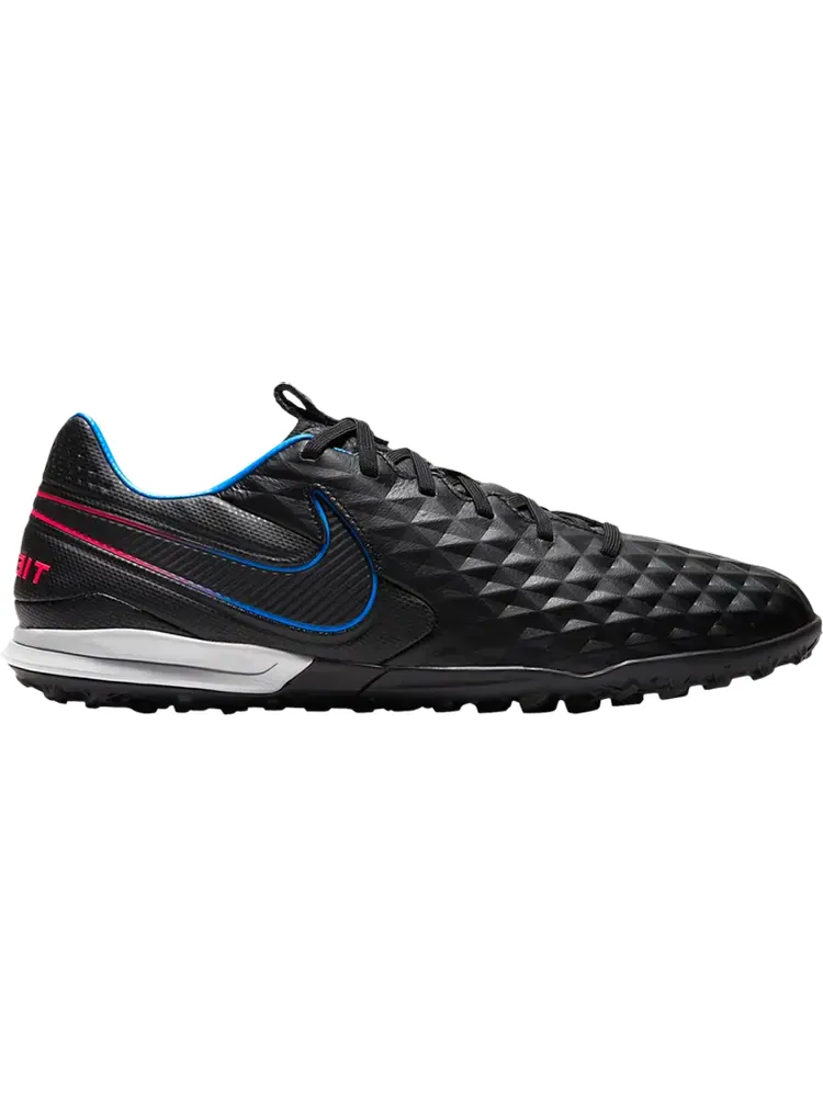 Кроссовки Nike Tiempo Legend 8 Pro TF 'Black Siren Red Photo Blue' — изображение 1 из 1, черный