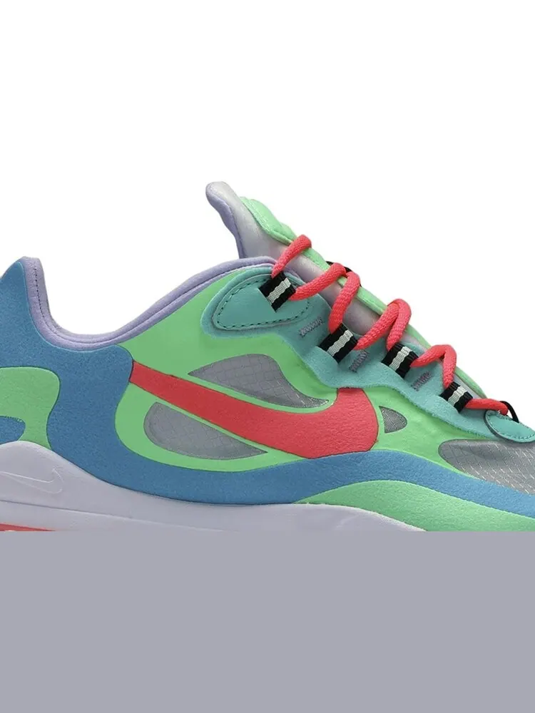 Кроссовки Nike Wmns Air Max 270 React 'Electro Green Lagoon' — изображение 2 из 8, зеленый