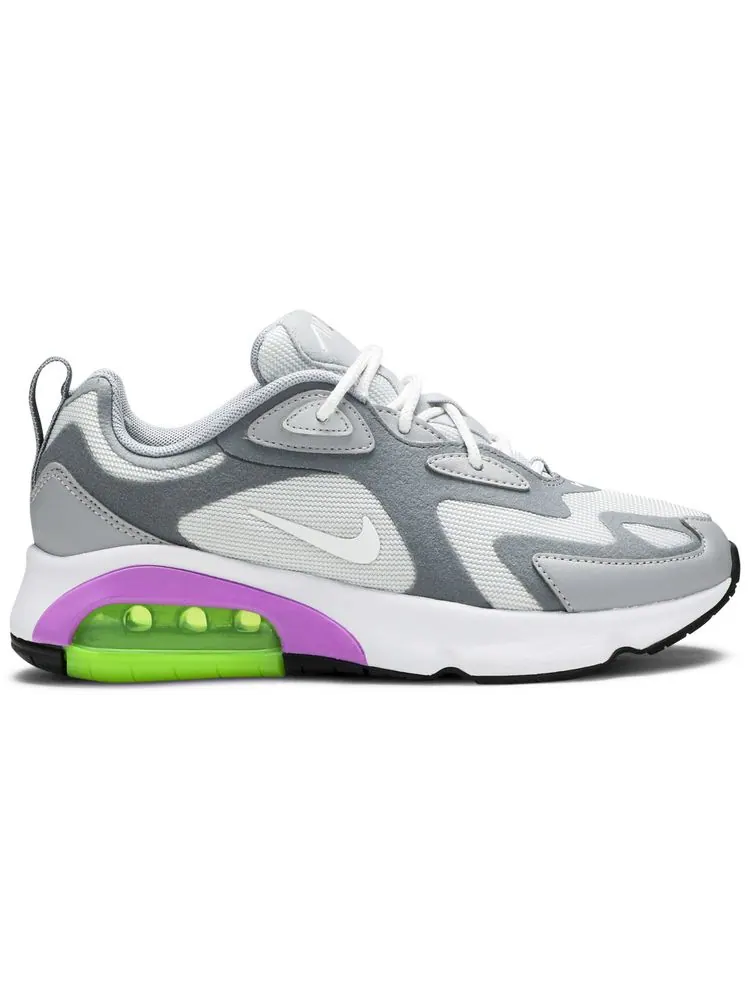 Кроссовки Nike Wmns Air Max 200 'Pure Platinum Volt' — изображение 1 из 8, серый