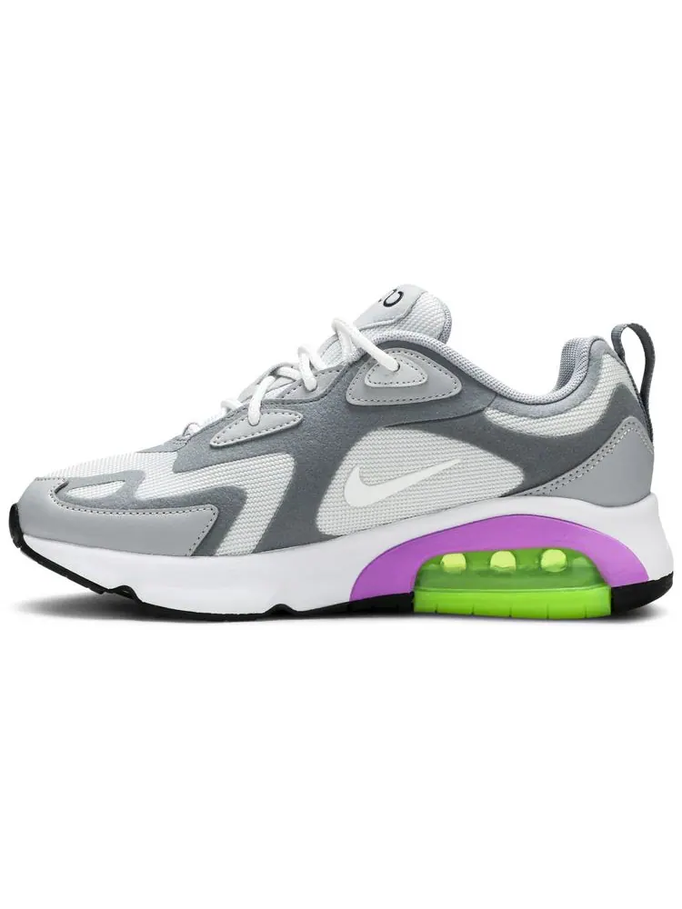 Кроссовки Nike Wmns Air Max 200 'Pure Platinum Volt' — изображение 3 из 8, серый