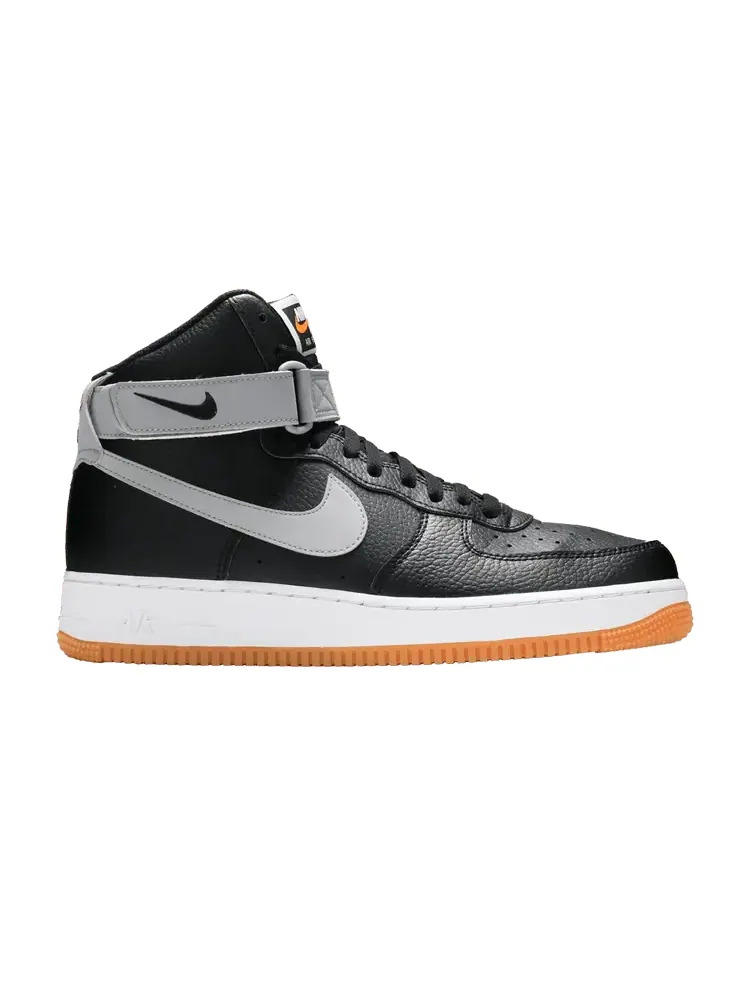Кроссовки Nike Air Force 1 High '07 'Black Wolf Grey' — изображение 1 из 9