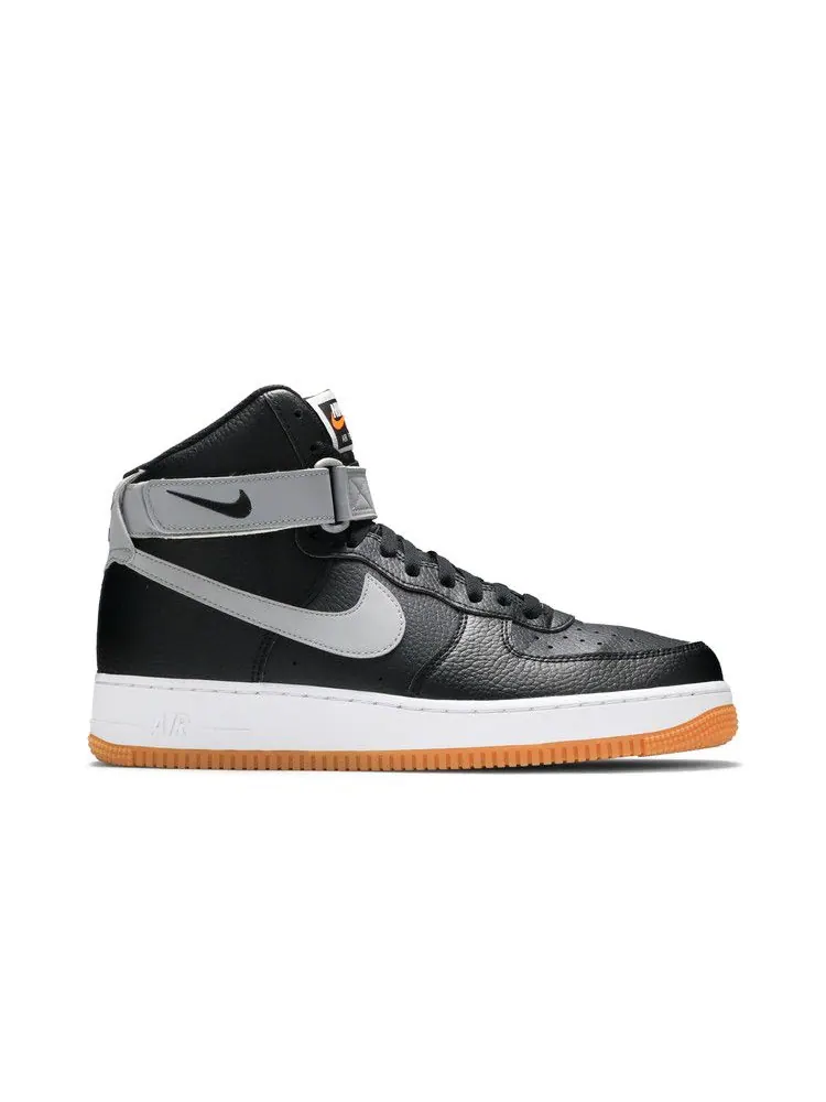 Кроссовки Nike Air Force 1 High '07 'Black Wolf Grey' — изображение 2 из 9