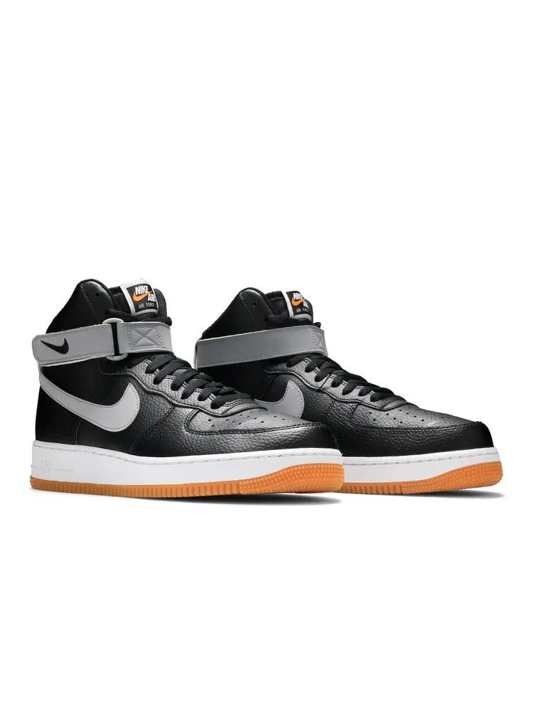 Кроссовки Nike Air Force 1 High '07 'Black Wolf Grey' — изображение 9 из 9