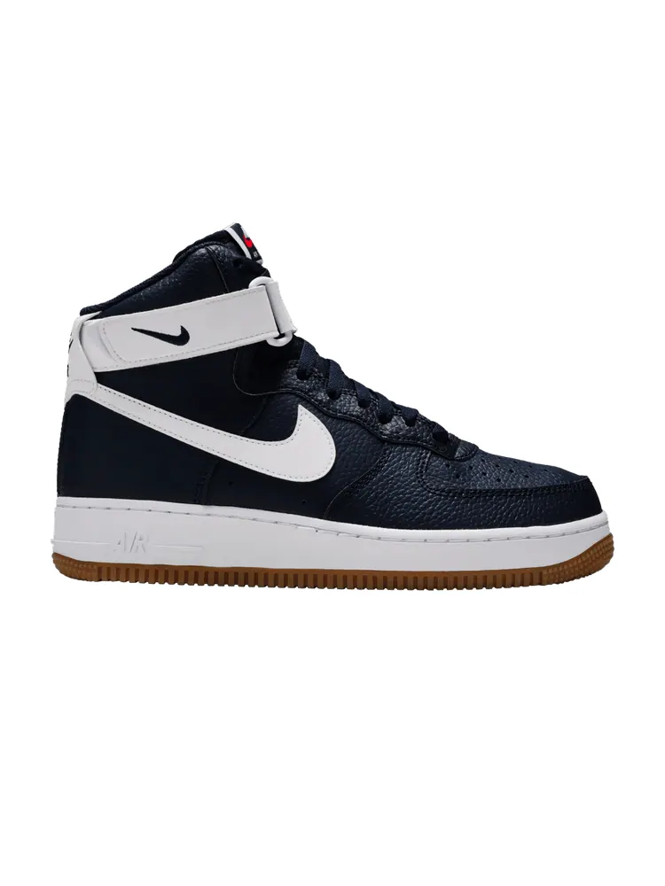 Кроссовки Nike Air Force 1 High 'Obsidian' — изображение 1 из 9, красный/белый/белый