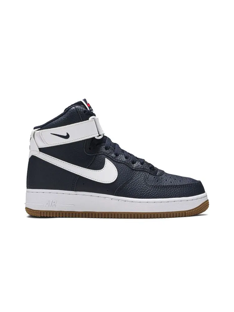 Кроссовки Nike Air Force 1 High 'Obsidian' — изображение 2 из 9, красный/белый/белый
