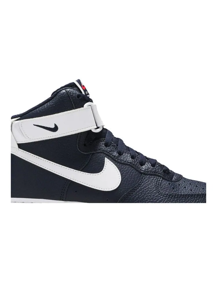 Кроссовки Nike Air Force 1 High 'Obsidian' — изображение 3 из 9, красный/белый/белый