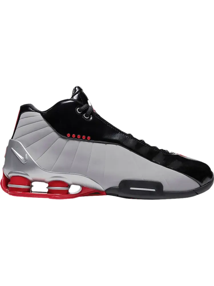 Кроссовки Nike Shox BB4 'University Red' — изображение 1 из 1, серебряный