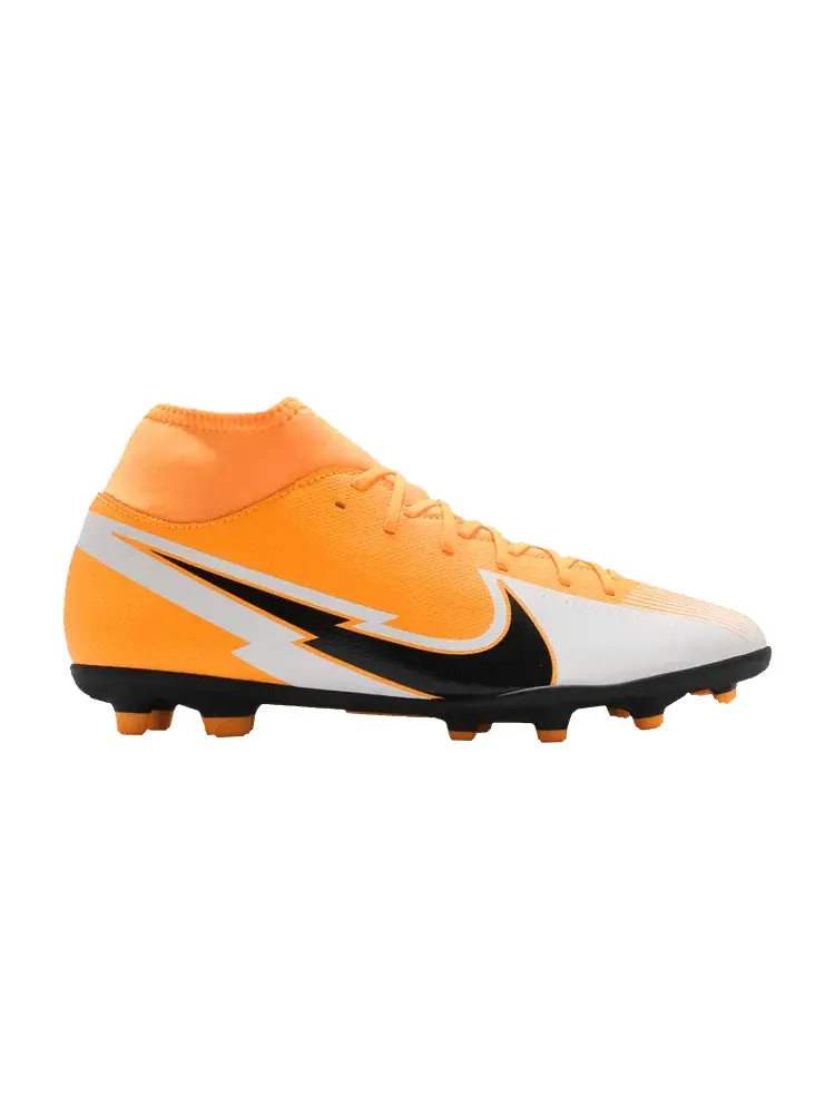 Кроссовки Nike Mercurial Superfly 7 Club FG MG — изображение 1 из 1, оранжевый