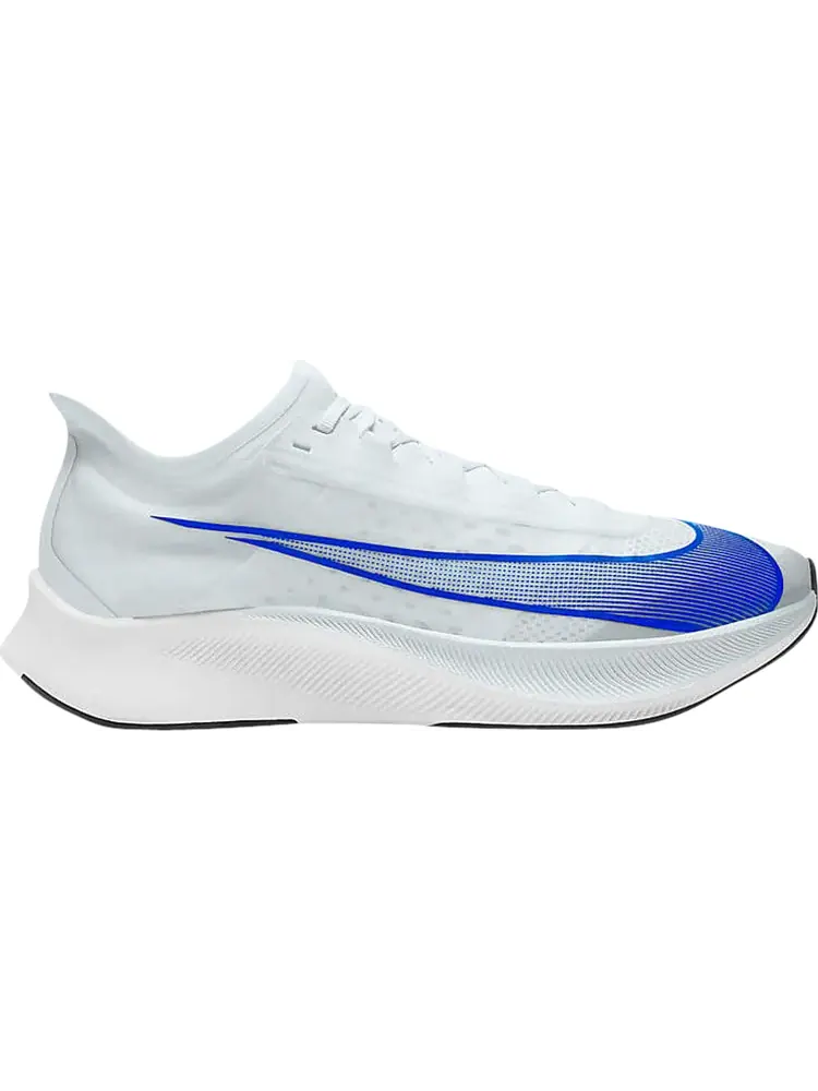 Кроссовки Nike Zoom Fly 3 'Pure Platinum Racer Blue' — изображение 1 из 1, белый
