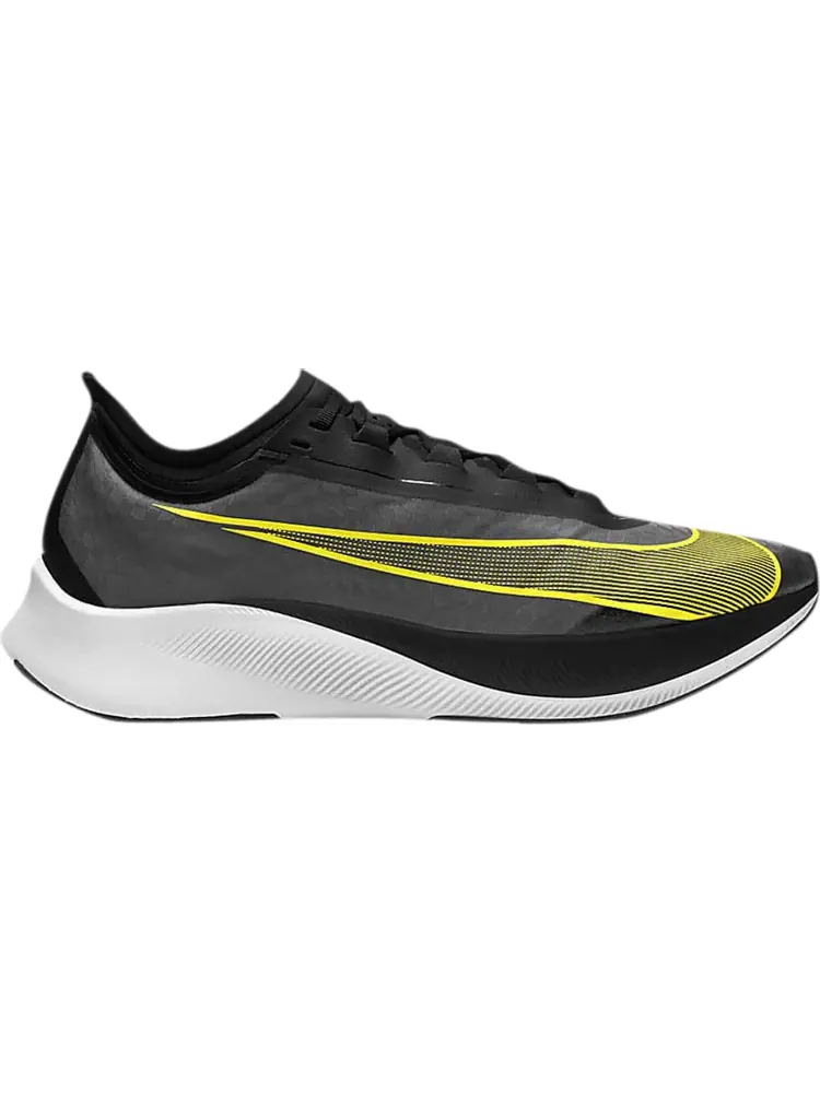 Кроссовки Nike Zoom Fly 3 'Black Opti Yellow' — изображение 1 из 1, черный