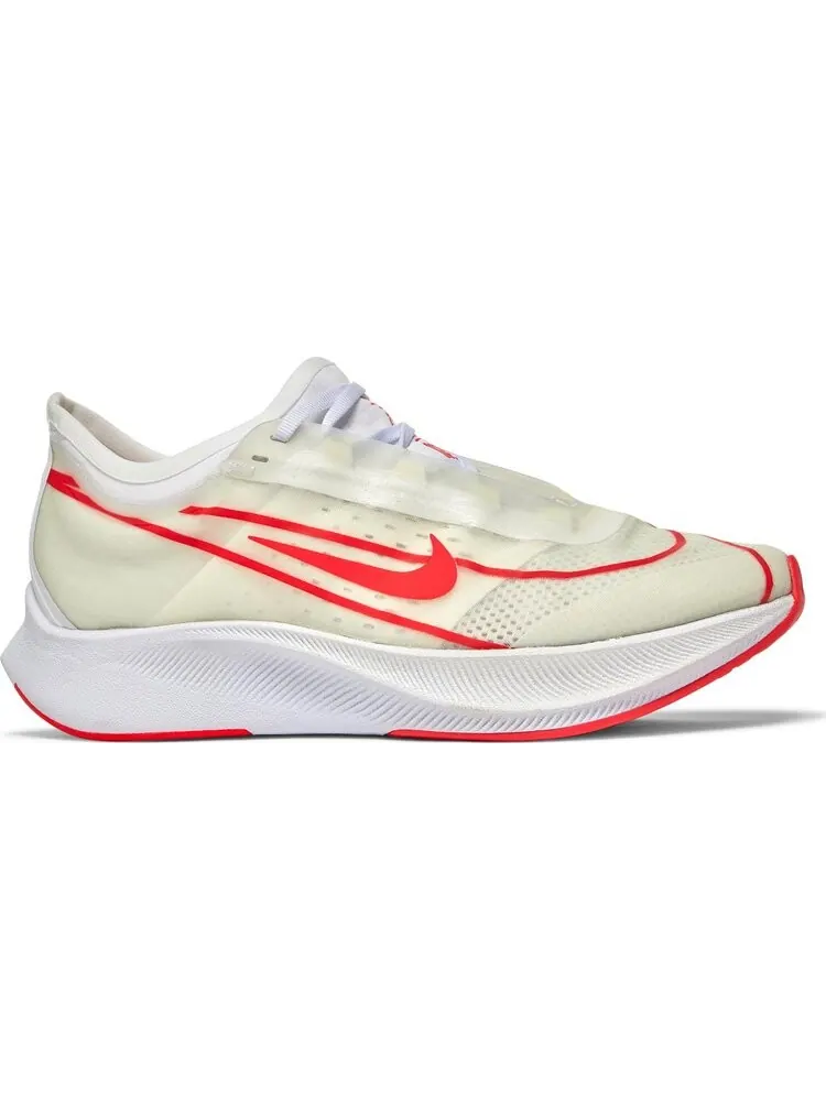 Кроссовки Nike Wmns Zoom Fly 3 'White Laser Crimson' — изображение 1 из 8, белый
