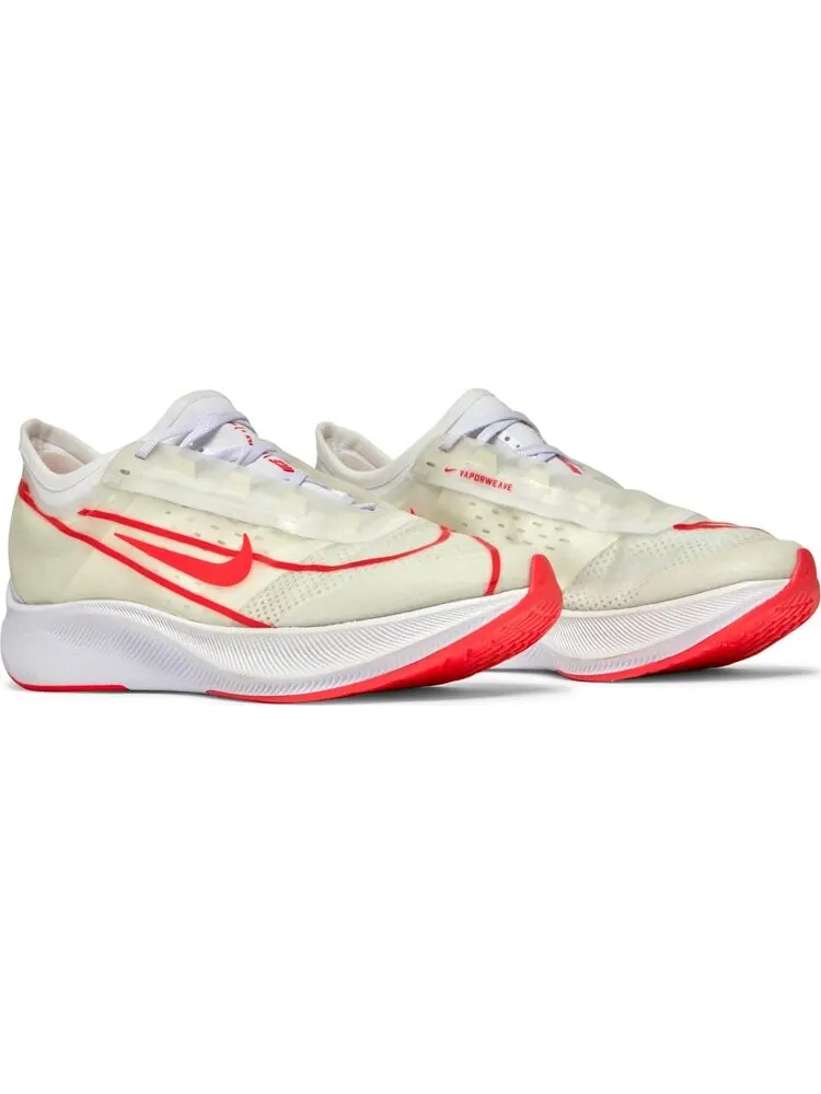 Кроссовки Nike Wmns Zoom Fly 3 'White Laser Crimson' — изображение 8 из 8, белый