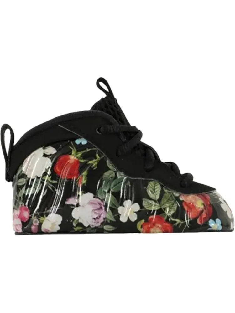 Кроссовки Nike Little Posite CB 'Floral' — изображение 1 из 1, черный