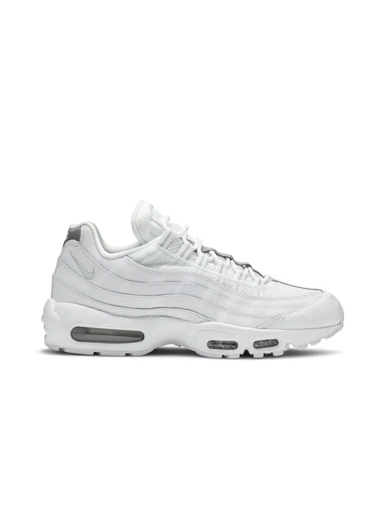 Кроссовки Nike Air Max 95 Essential 'White Silver' — изображение 1 из 4, белый