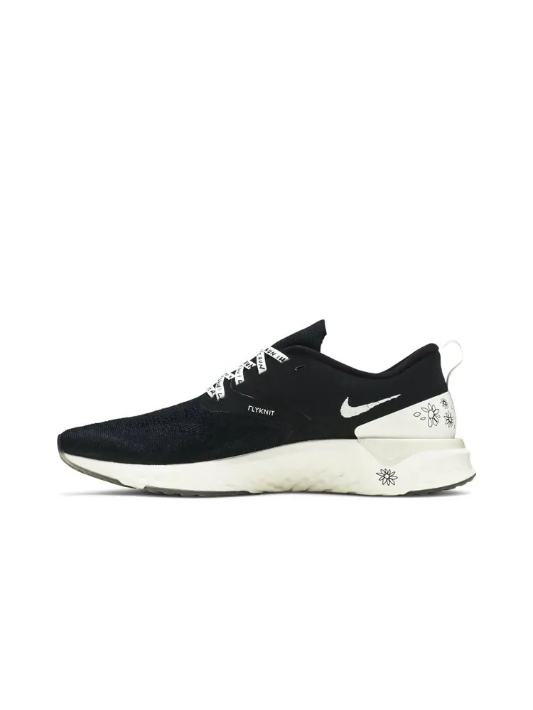 Кроссовки Nike Nathan Bell x Odyssey React Flyknit 2 'Doodles' — изображение 3 из 4, черный