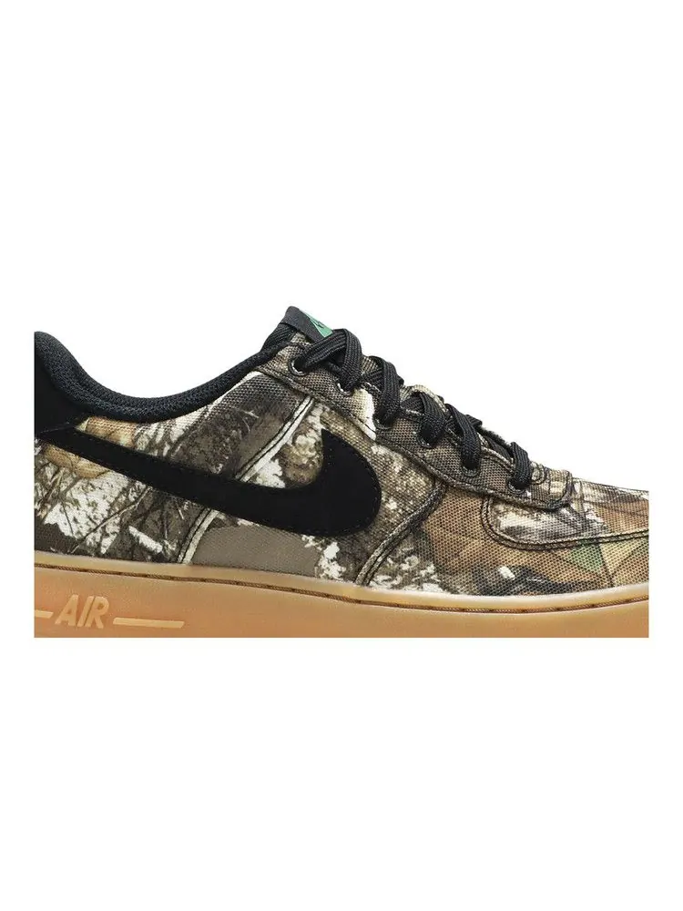 Кроссовки Nike Air Force 1 LV8 3 GS 'Woodland' — изображение 3 из 9, черный/черный