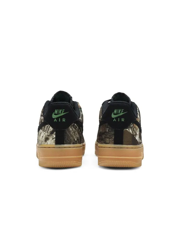 Кроссовки Nike Air Force 1 LV8 3 GS 'Woodland' — изображение 7 из 9, черный/черный