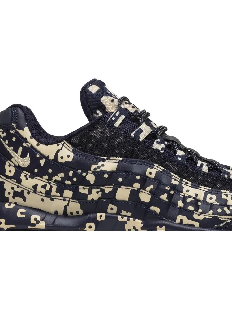 Кроссовки Nike Cav Empt x Air Max 95 'Blackened Blue' — изображение 2 из 8, синий