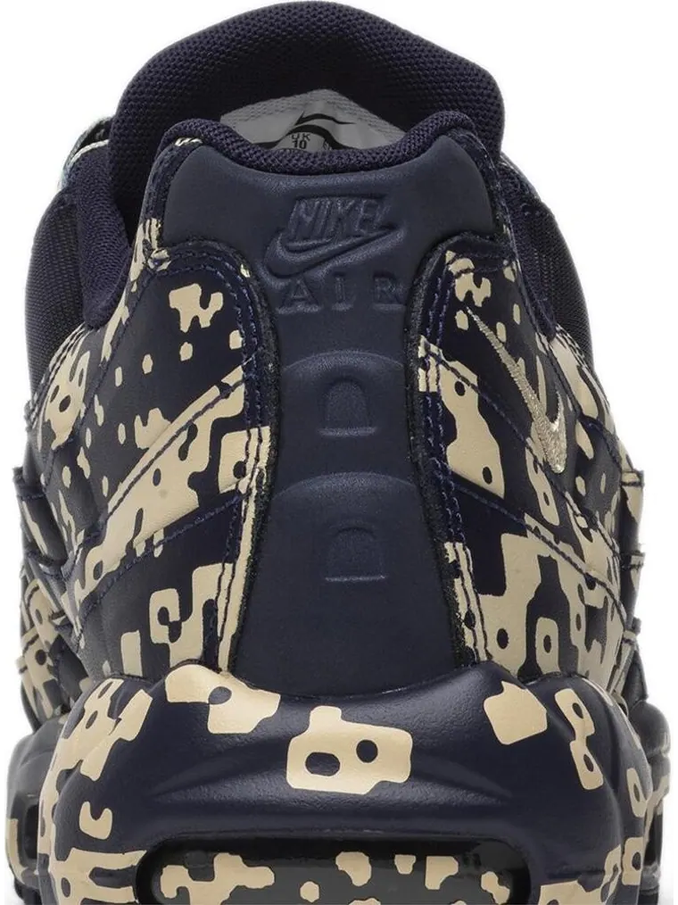 Кроссовки Nike Cav Empt x Air Max 95 'Blackened Blue' — изображение 7 из 8, синий