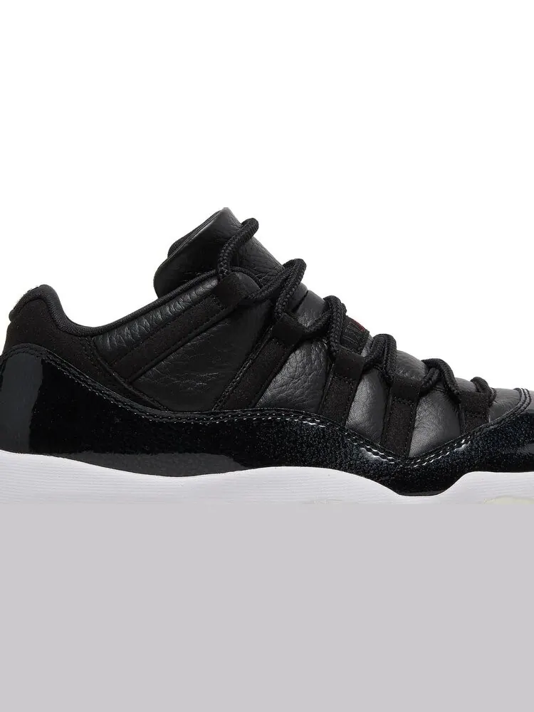 Кроссовки Air Jordan 11 Retro Low 72-10 — изображение 2 из 10, черный