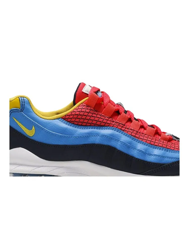 Кроссовки Nike Air Max 95 Now GS 'Crimson Blue' — изображение 2 из 4, мульти