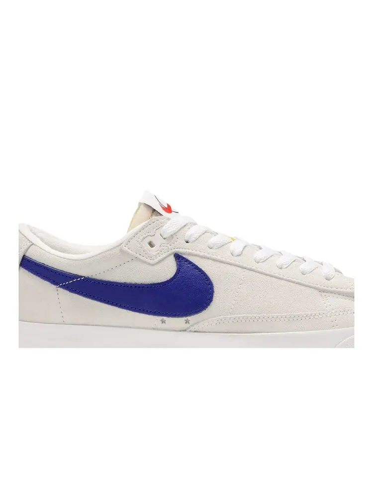 Кроссовки Nike Polar Skate Co x Blazer Low SB QS 'Summit White Deep Royal' — изображение 2 из 4, белый