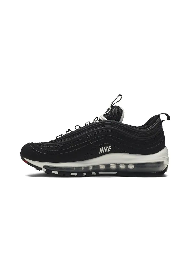 Кроссовки Nike Air Max 97 SE GS 'Black White' — изображение 3 из 4, черный