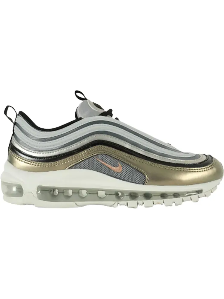 Кроссовки Nike Air Max 97 SE GS 'Metallic Silver Bronze' — изображение 1 из 1, серебряный