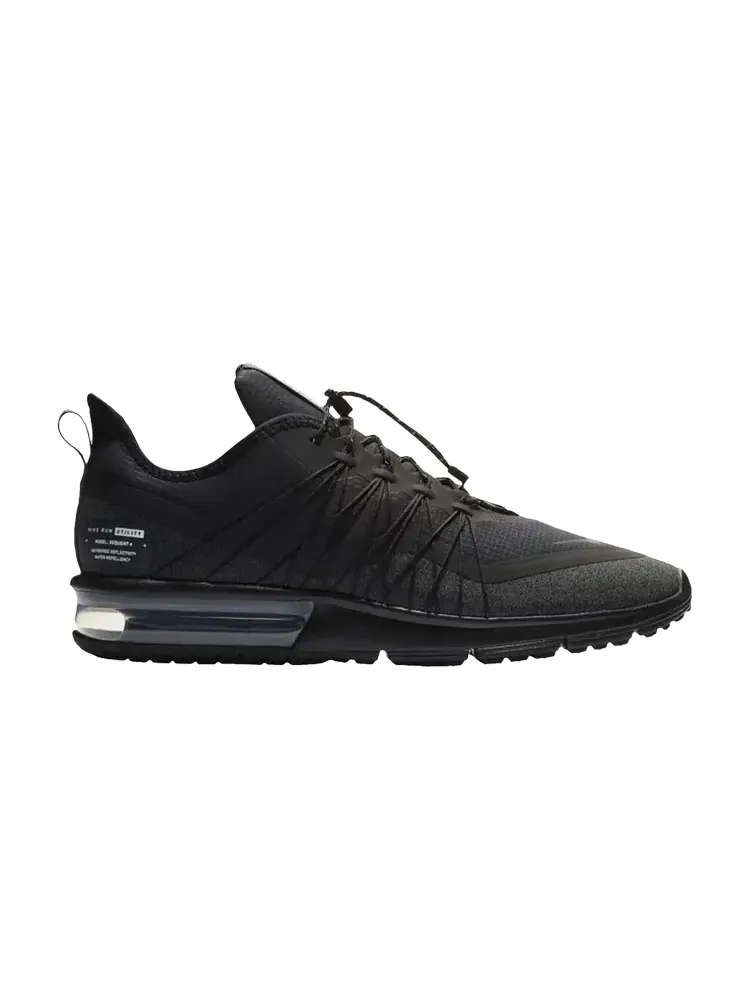Кроссовки Nike Air Max Sequent 4 Utility 'Black Anthracite' — изображение 1 из 1, черный