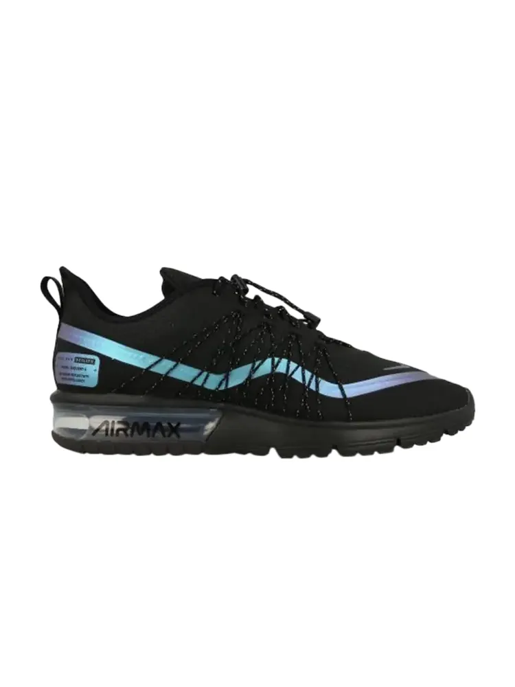 Кроссовки Nike Air Max Sequent 4 Utility 'Throwback Future' — изображение 1 из 1, черный