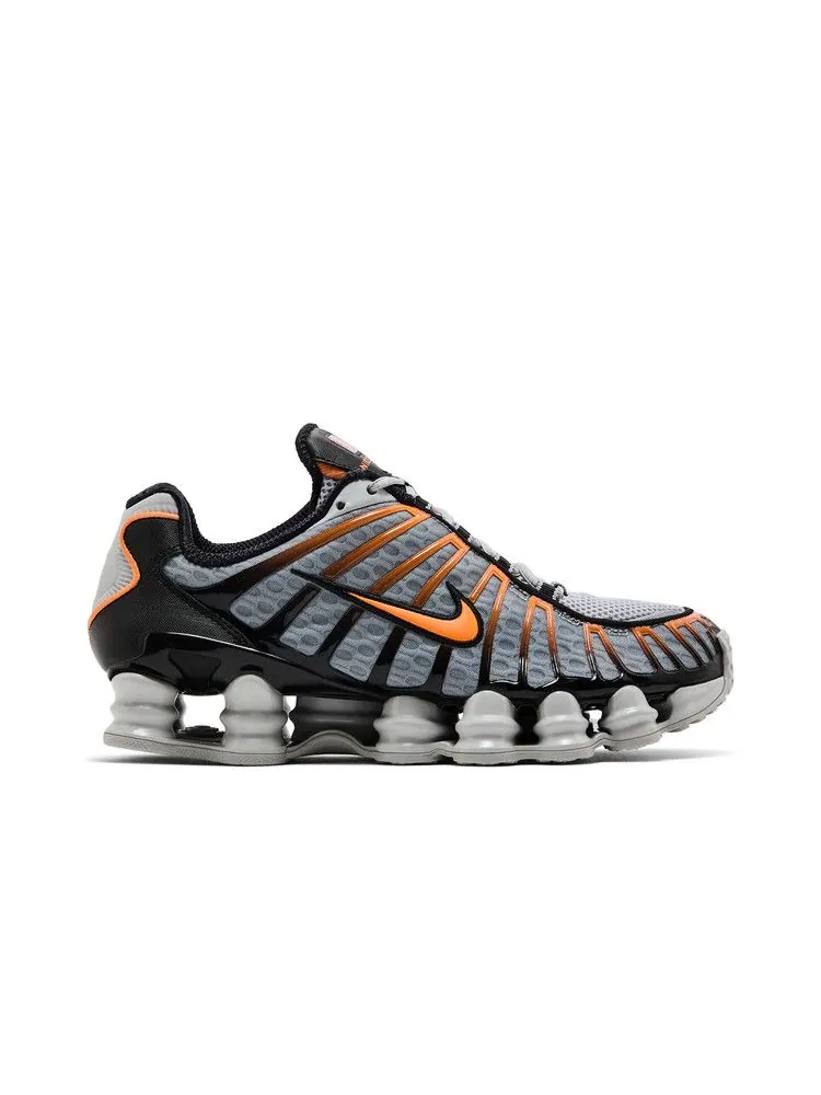 Кроссовки Nike Shox TL 'Light Smoke Bright Mandarin' — изображение 2 из 9