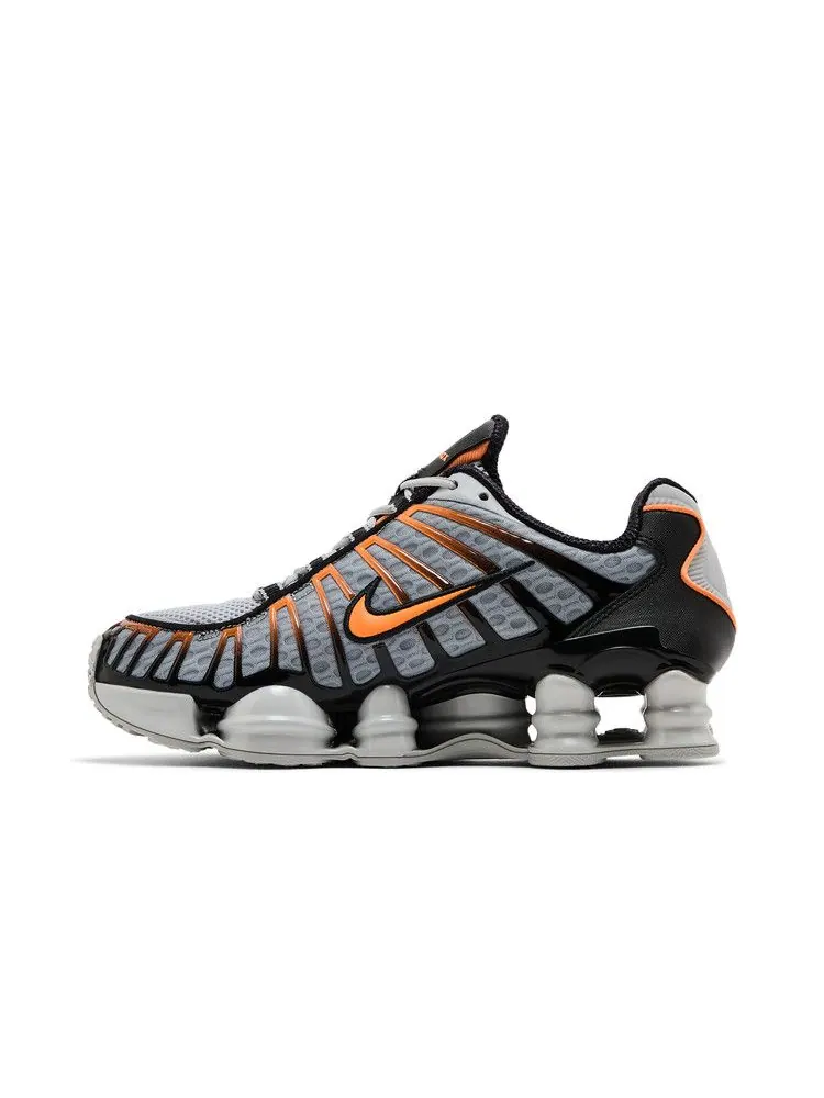 Кроссовки Nike Shox TL 'Light Smoke Bright Mandarin' — изображение 4 из 9
