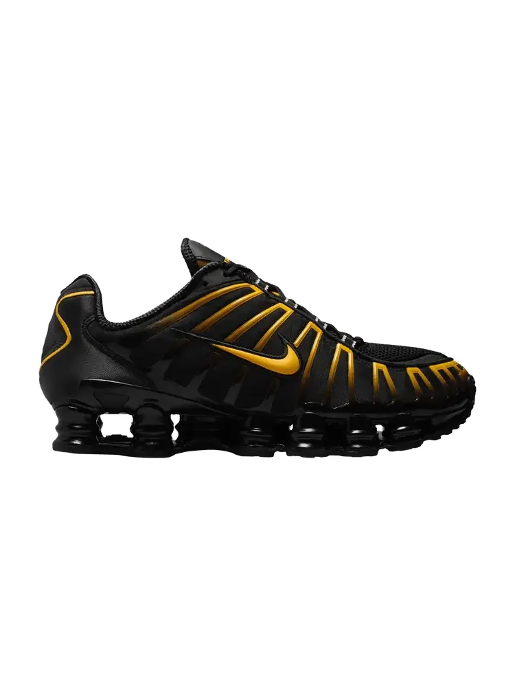 Кроссовки Nike Shox TL — изображение 1 из 1, черный золотистый