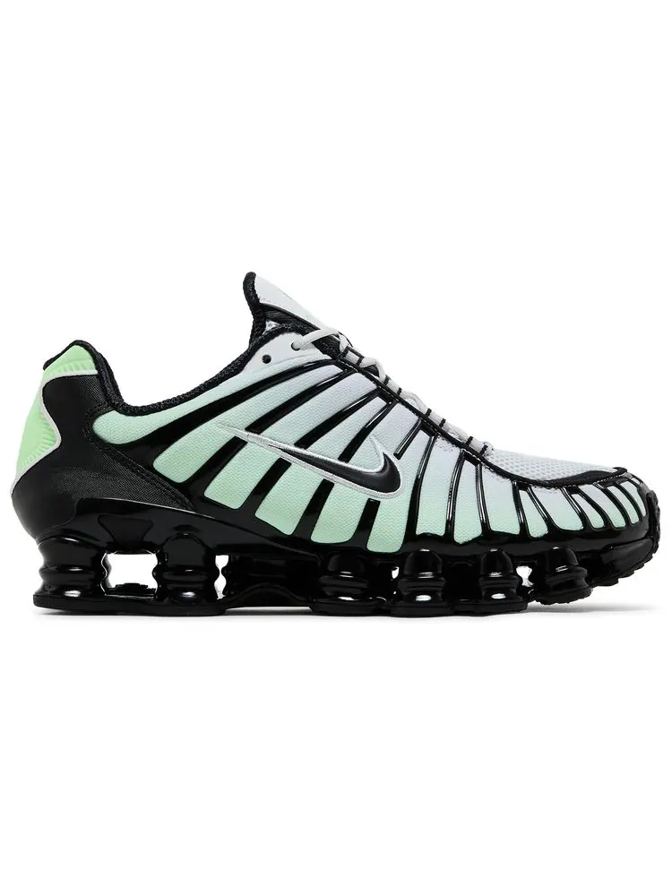 Кроссовки Nike Shox TL 'Vapor Green Black' — изображение 1 из 8, зеленый