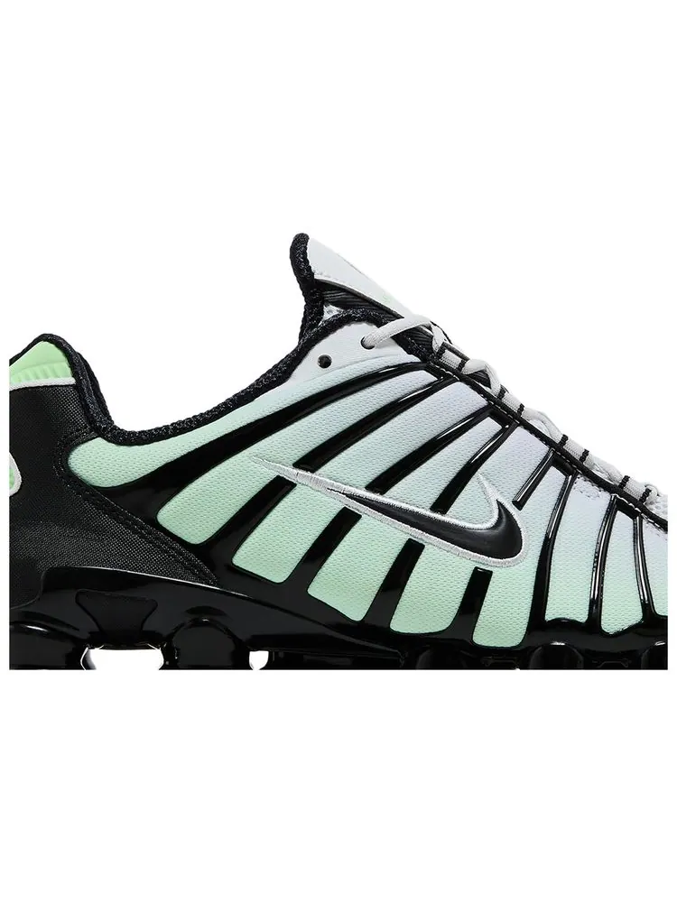 Кроссовки Nike Shox TL 'Vapor Green Black' — изображение 2 из 8, зеленый