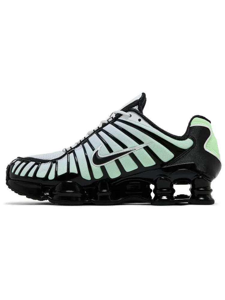 Кроссовки Nike Shox TL 'Vapor Green Black' — изображение 3 из 8, зеленый