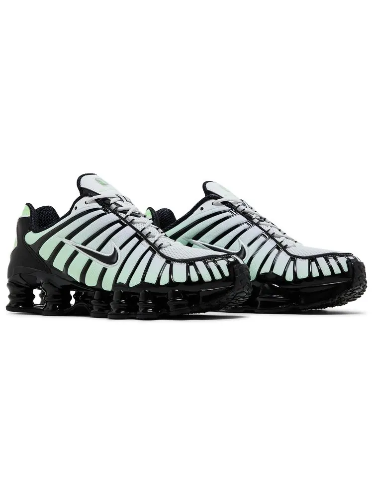Кроссовки Nike Shox TL 'Vapor Green Black' — изображение 8 из 8, зеленый
