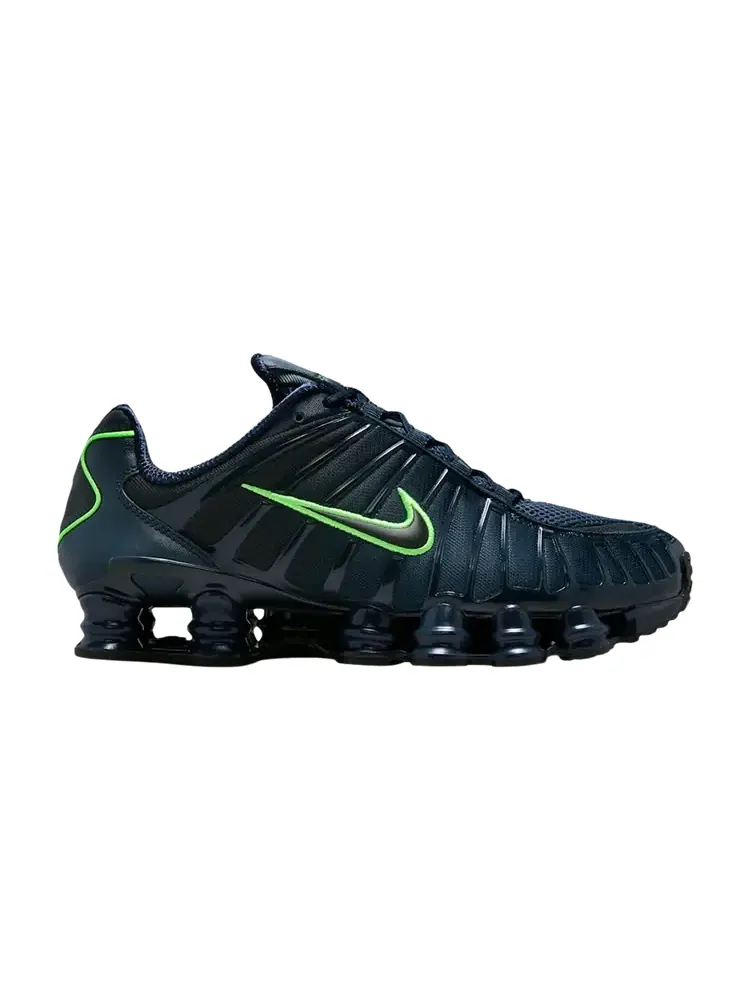 Кроссовки Nike Shox TL 'Thunder Blue Green Strike' — изображение 1 из 1, синий