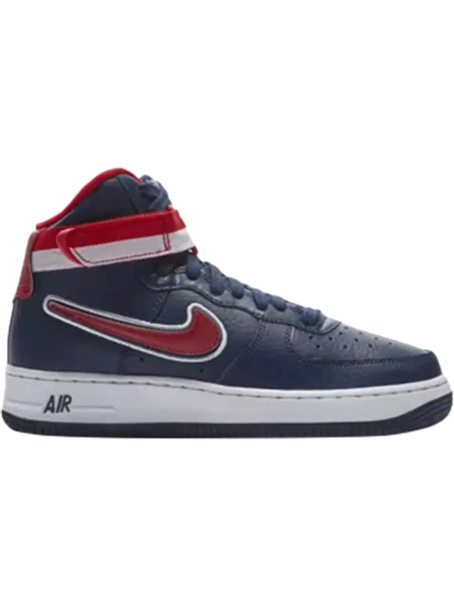 Кроссовки Nike Air Force 1 '07 High LV8 Sport GS 'Dream Team' — изображение 1 из 1, синий/мультиколор